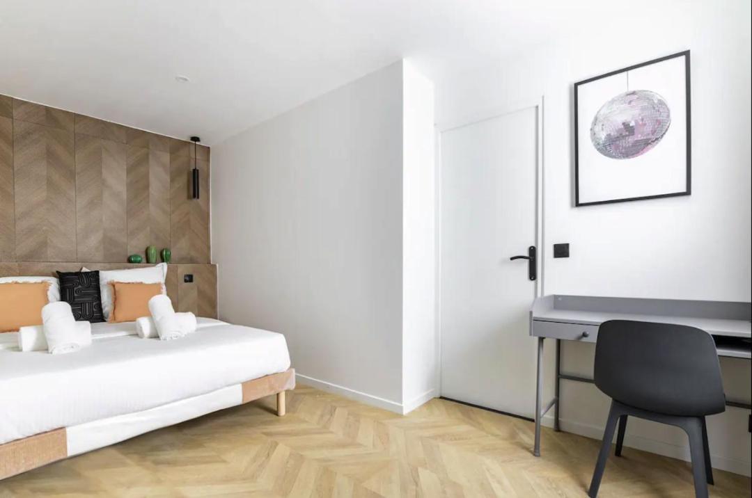 Chapelle/Ordener : Magnifique Appartement 1Br/4P París Exterior foto