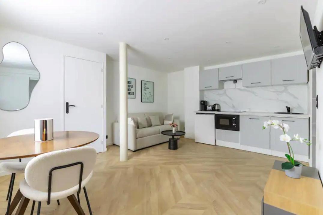 Chapelle/Ordener : Magnifique Appartement 1Br/4P París Exterior foto